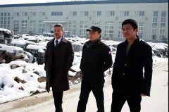 福寿园国际集团组团踏雪来访，浙江6008集团官方网站赢盛赞