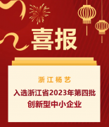 喜报|浙江6008集团官方网站入选浙江省2023年第四批立异型中小企业名单